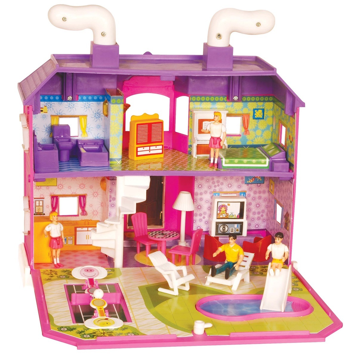 Toy Zone My Family Doll House 44178
