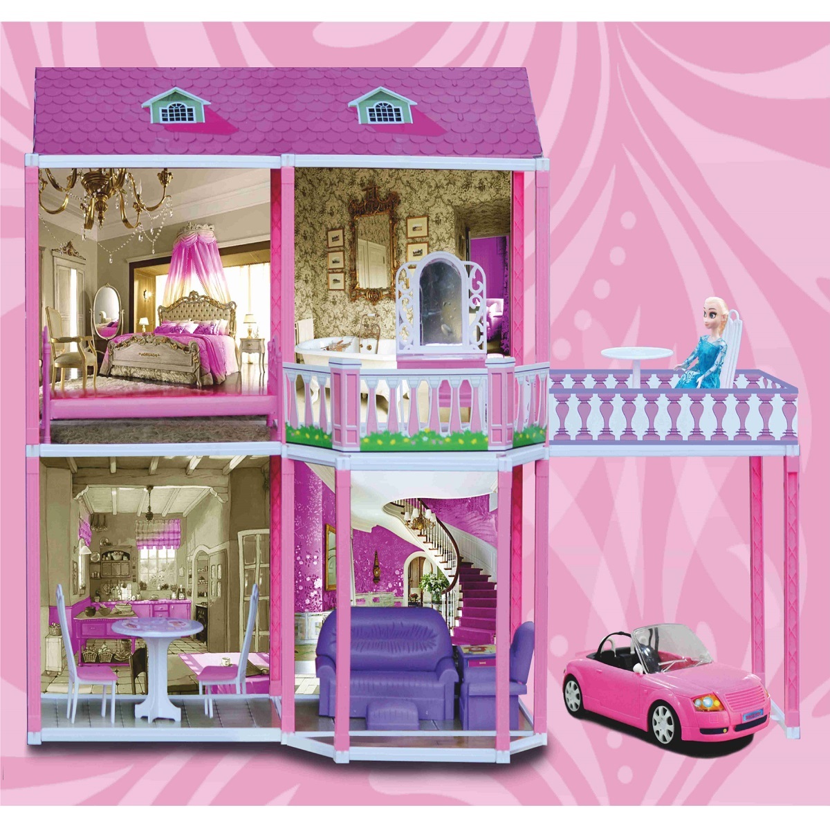 Toy Zone Disney Princes Dream House  44239