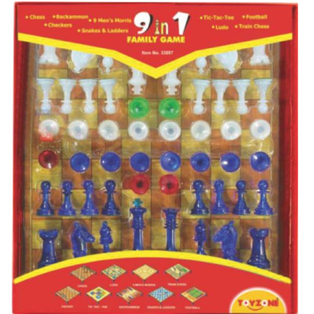 Toy Zone Family Game 9Inch 1 33097
