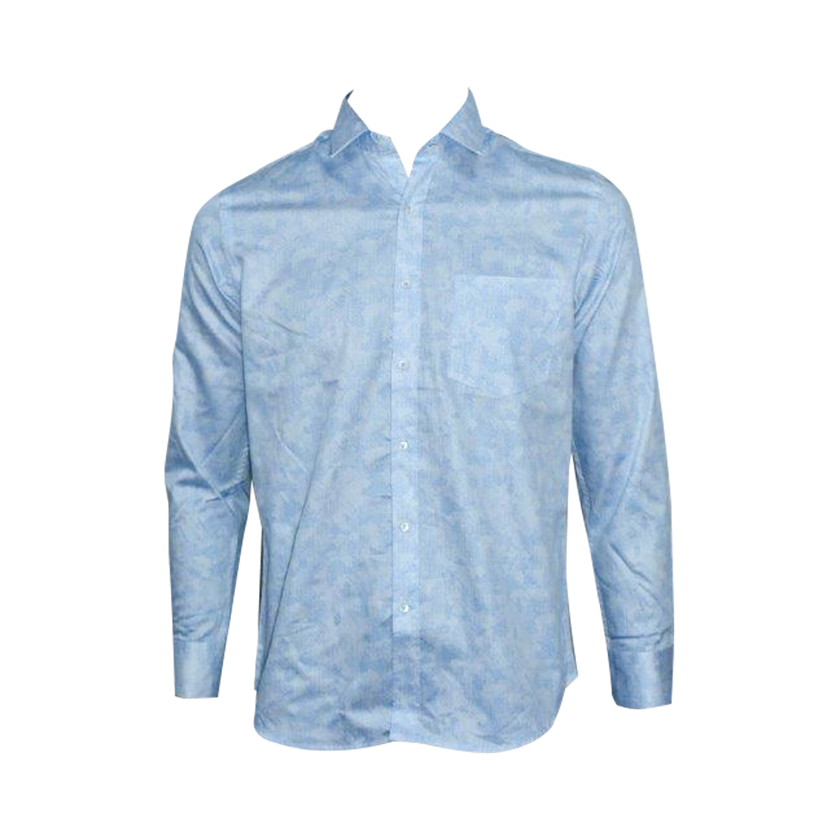 OXEMBERG Men Formal Shirt LOPSL6919F Long Sleeve  Light Blue