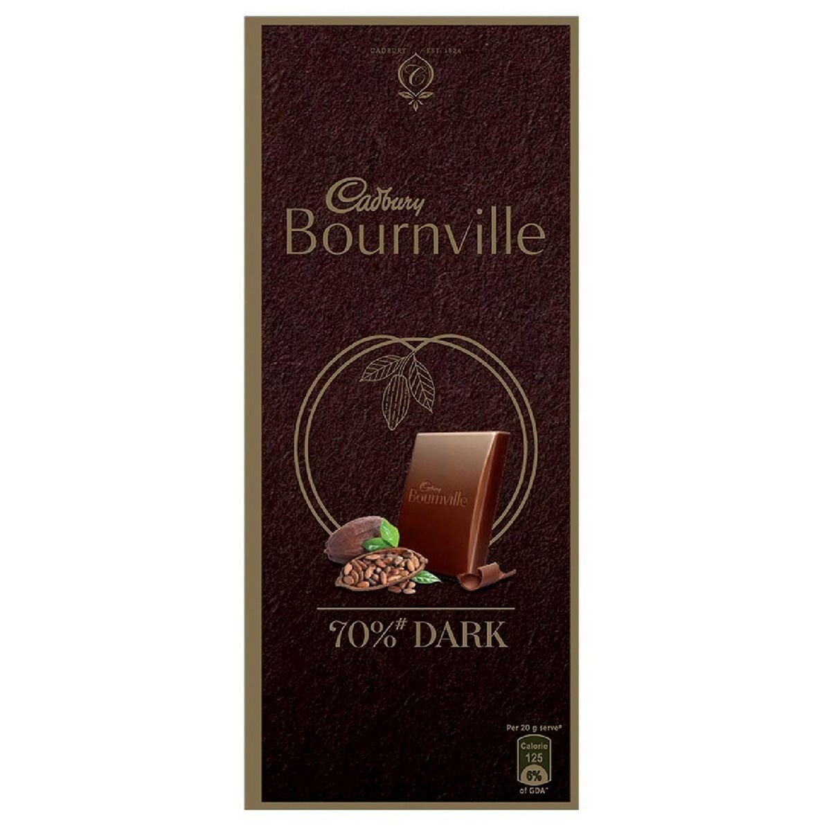 Cadbury Bournville 70% Dark 80gm