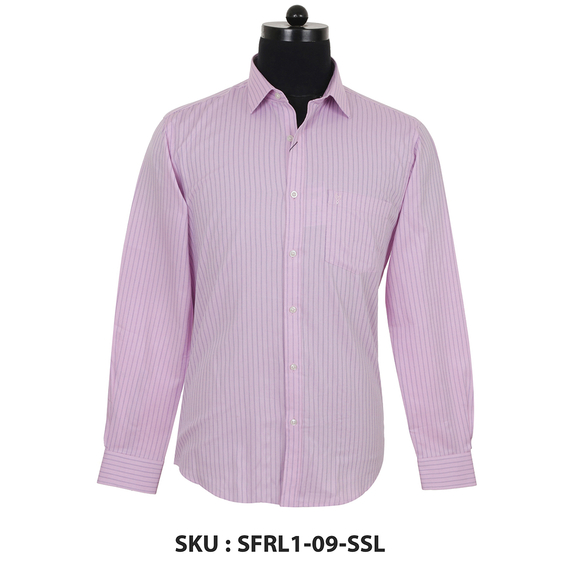 Classic Polo Mens Woven Shirt Sfrl1-09-Ssl Pink L
