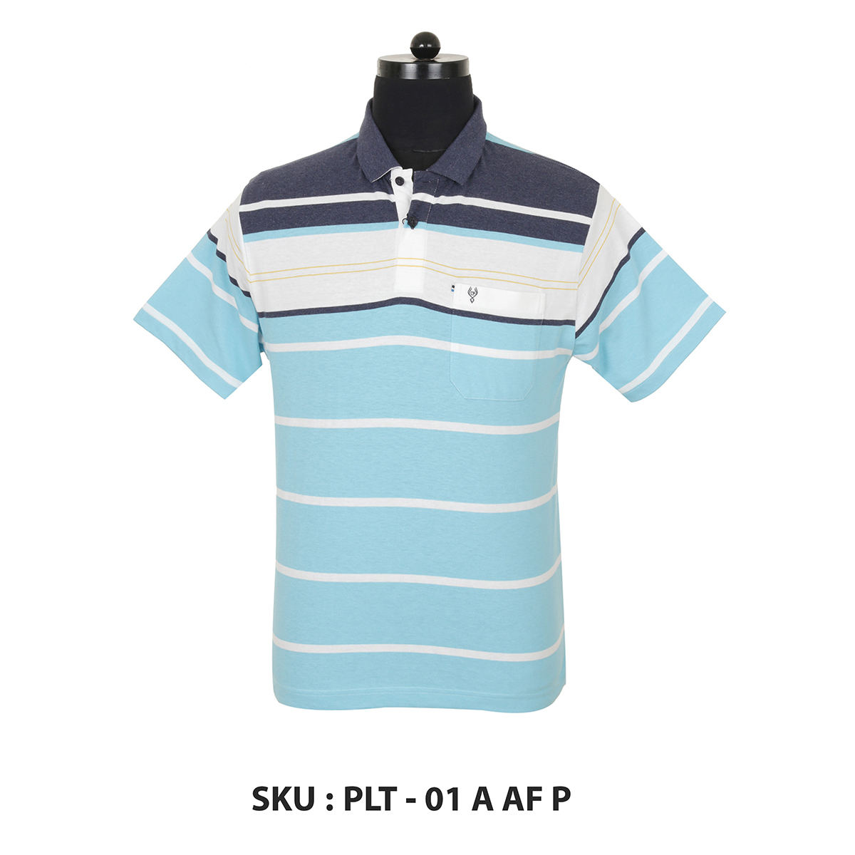 Classic Polo Mens T Shirt Plt - 01 A Af P Blue L