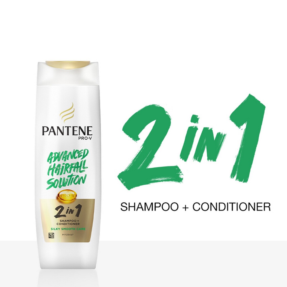 Pantene Shampoo Smooth&Silky 2in1 180ml