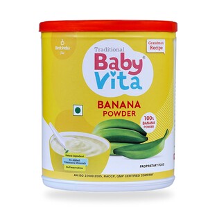 Babyvita Banana Powder 300gm Tin