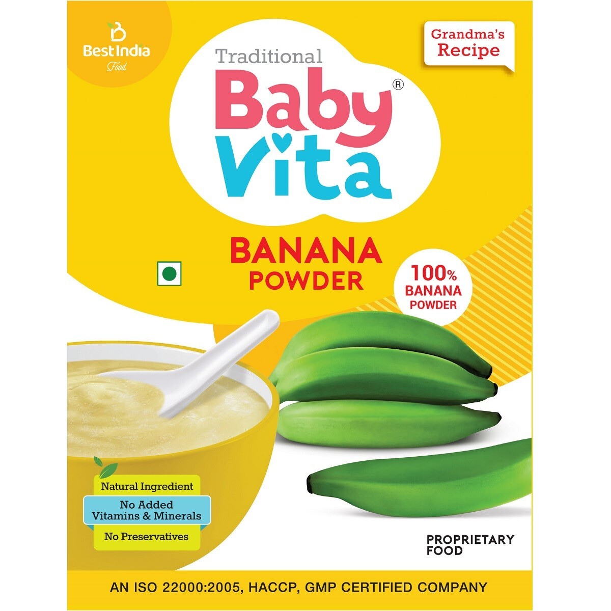 Babyvita Banana Powder 200gm Pouch