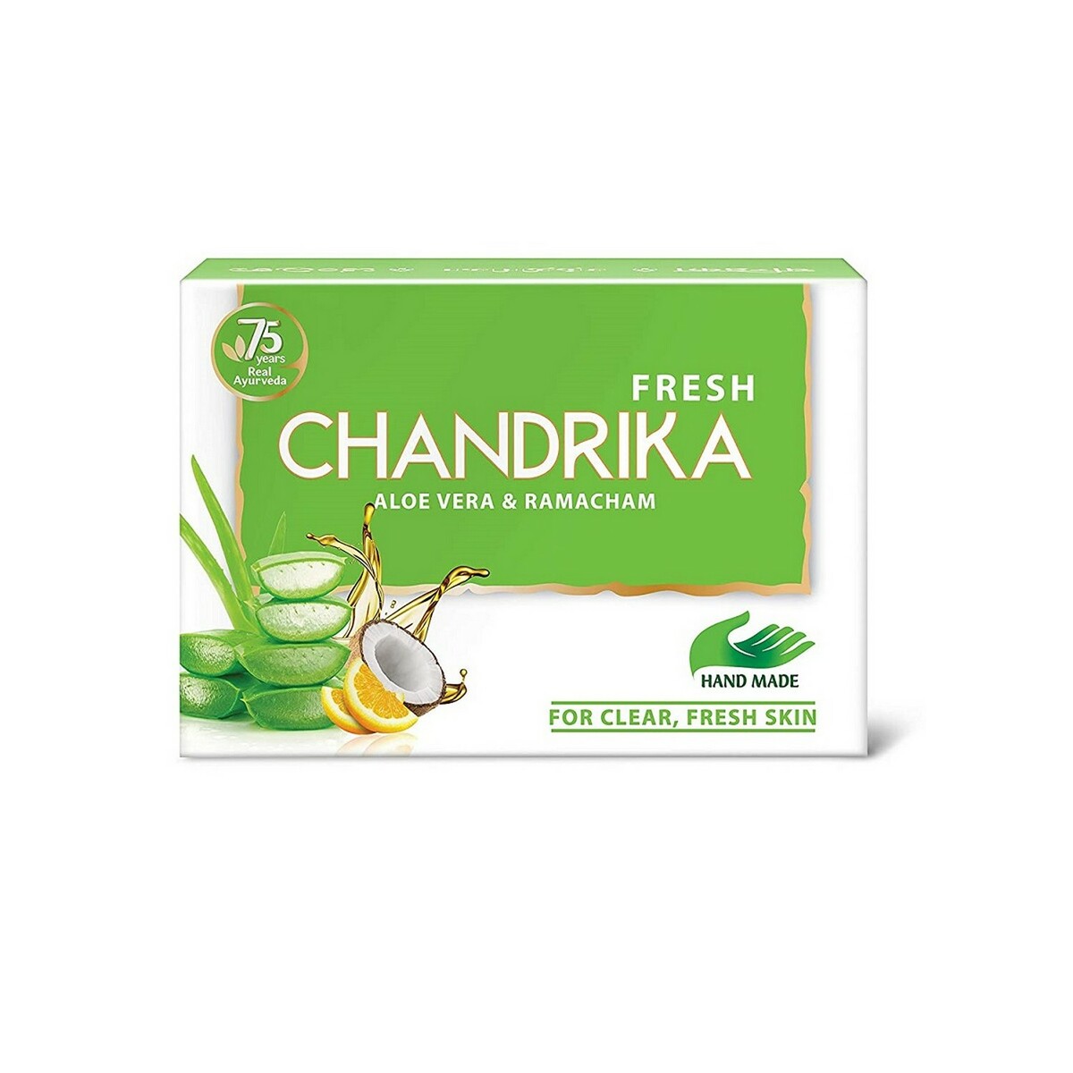 Chandrika Soap Aloe Vera & Ramacham 75g
