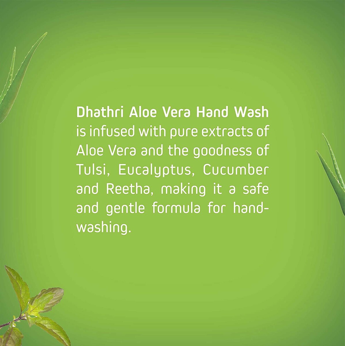Dhathri Moisturizing  Aloe Vera Hand Wash 250ml