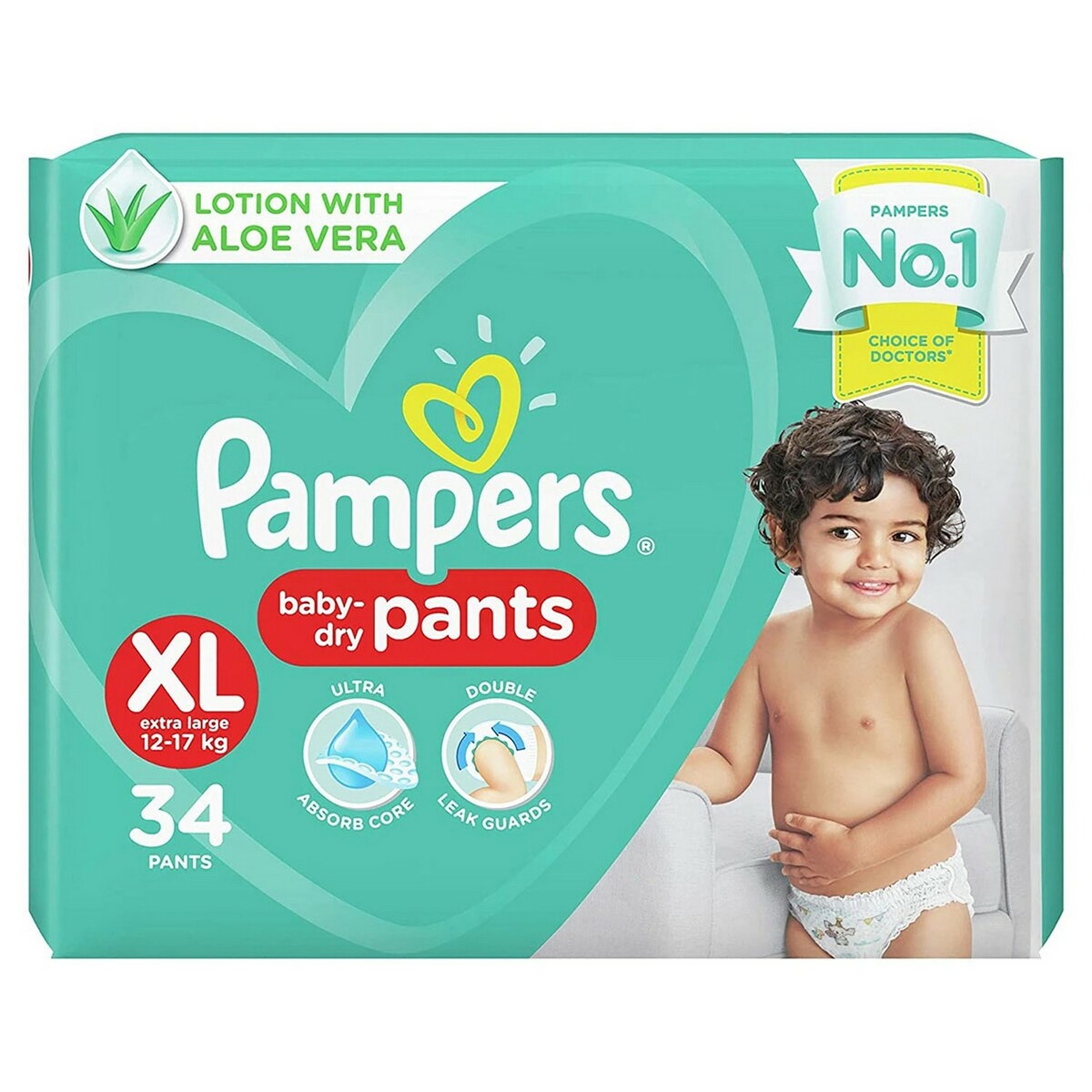 Pampers Diaper Pants XL 34's