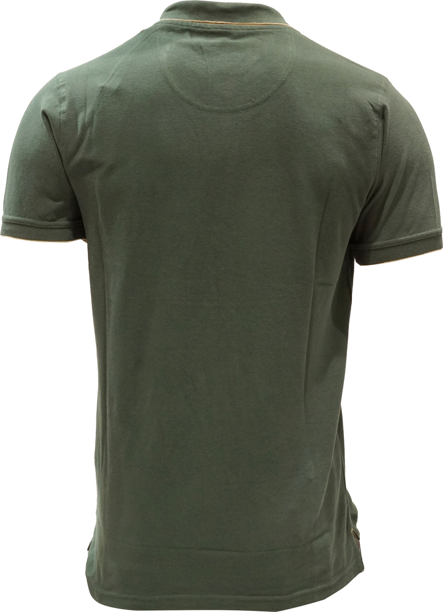 Debakers Mens Polo T-Shirt Jungle Green Medium