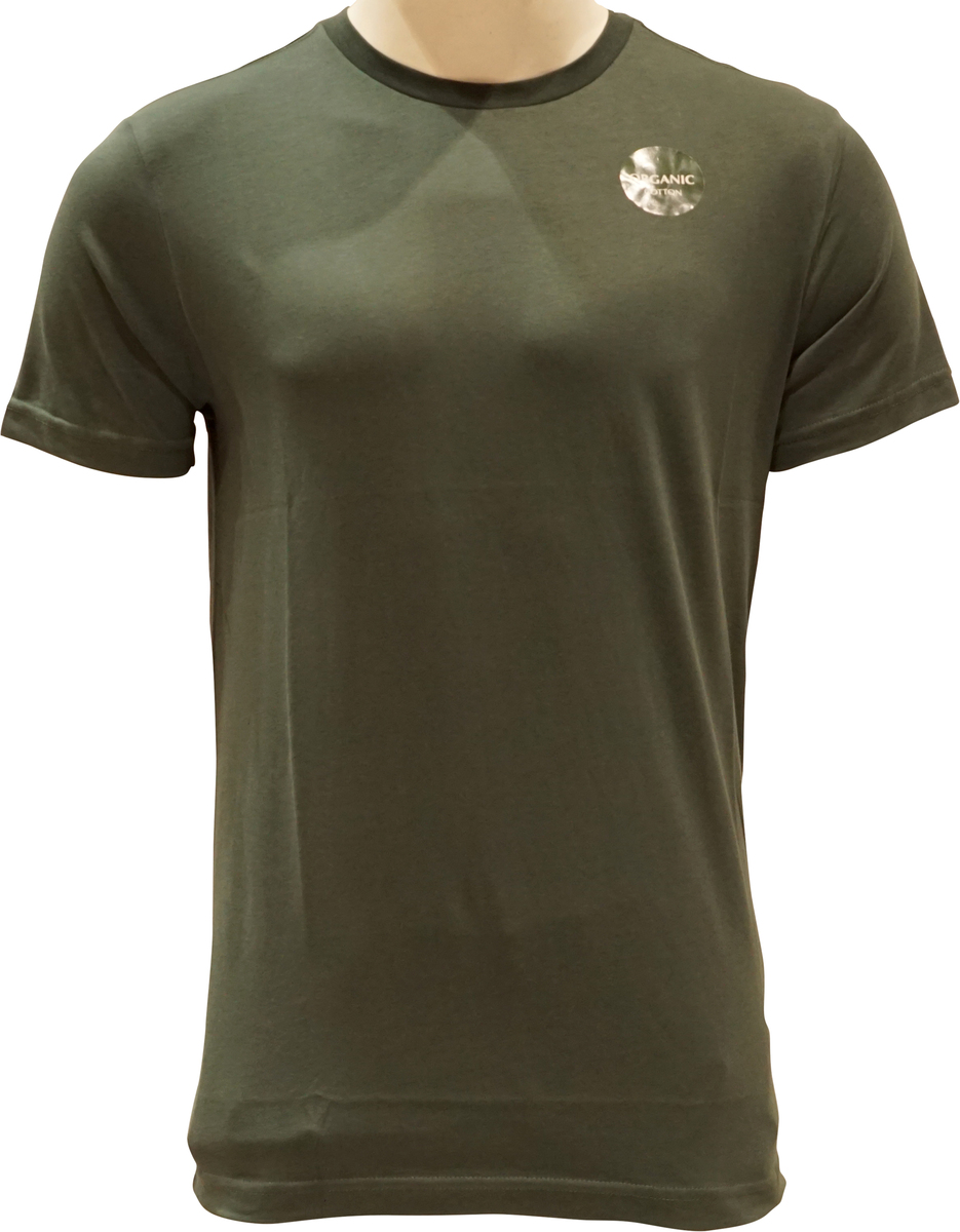 Debakers Mens Round Neck T-Shirt Jungle Green Extra Large