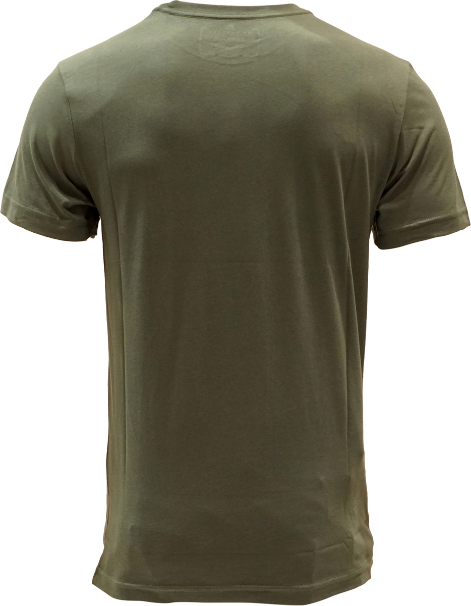 Debakers Mens Round Neck T-Shirt Jungle Green Medium