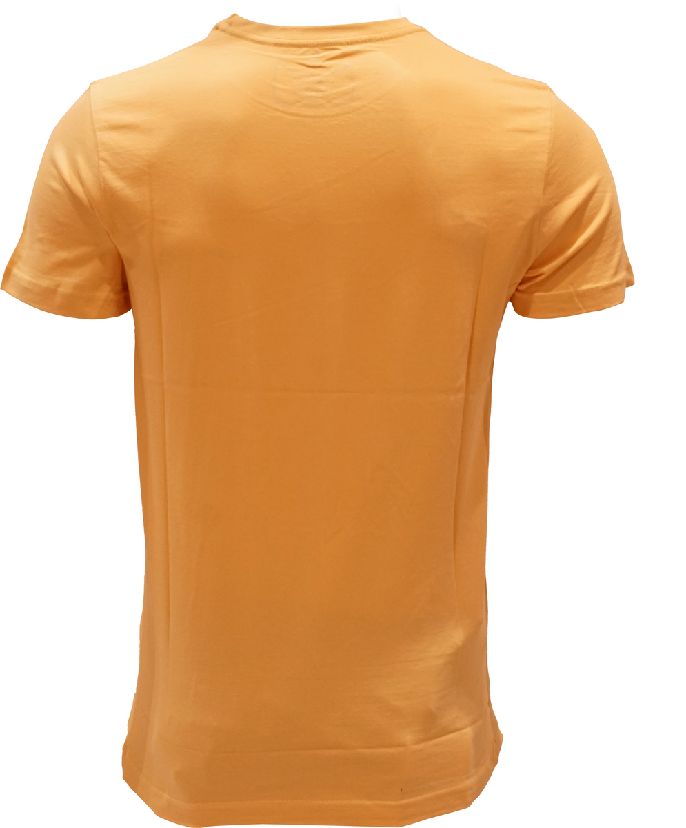 Debakers Mens Round Neck T-Shirt Peach Extra Large