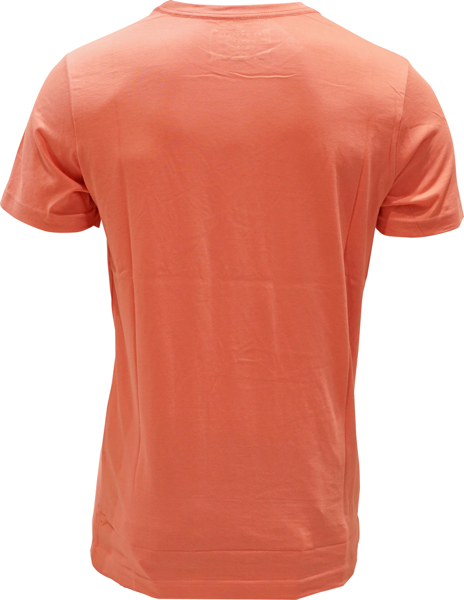 Debakers Mens Round Neck T-Shirt Rose Wood Extra Large