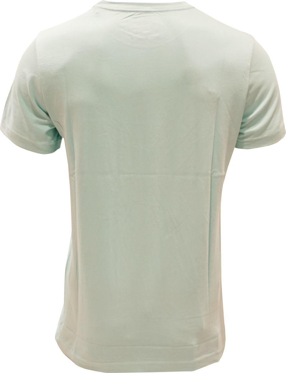 Debakers Mens Round Neck T-Shirt Sea Green Double Extra Large