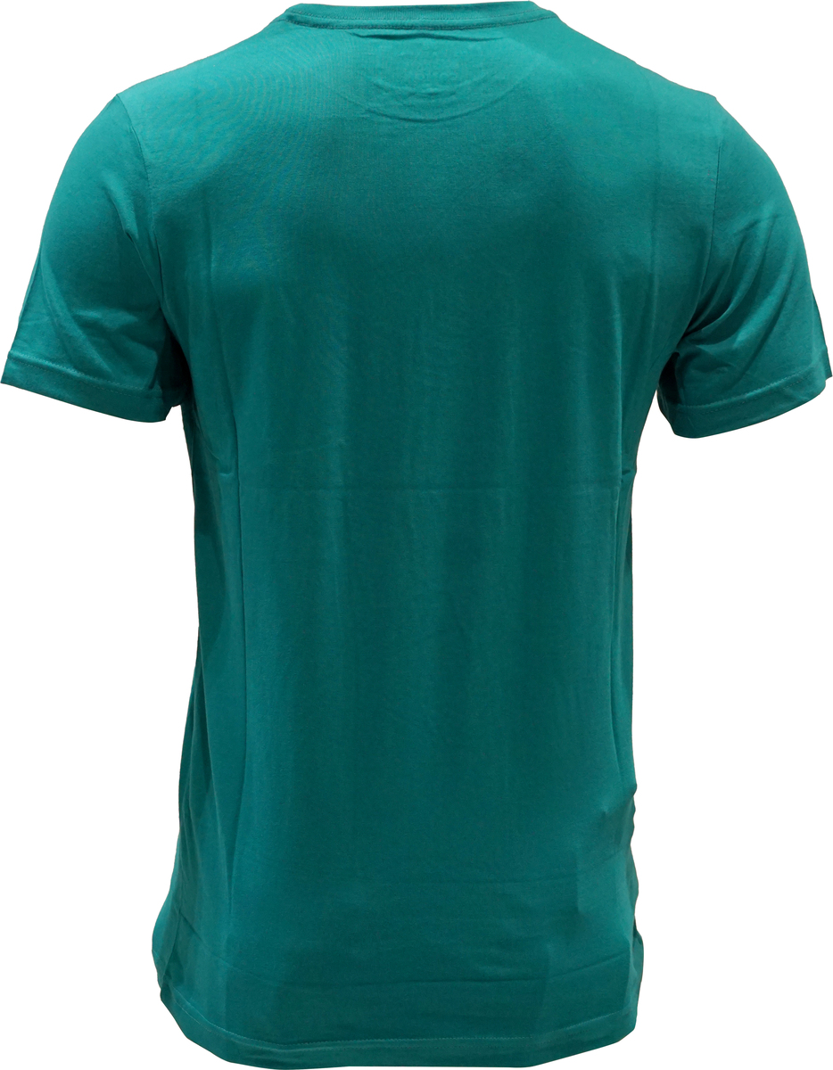 Debakers Mens Round Neck T-Shirt Teal Large