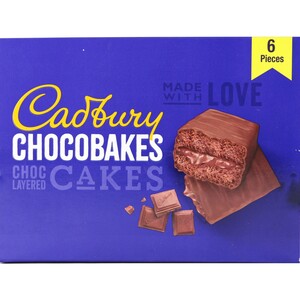 Cadbury Chocobakes Cakes 21gm Large