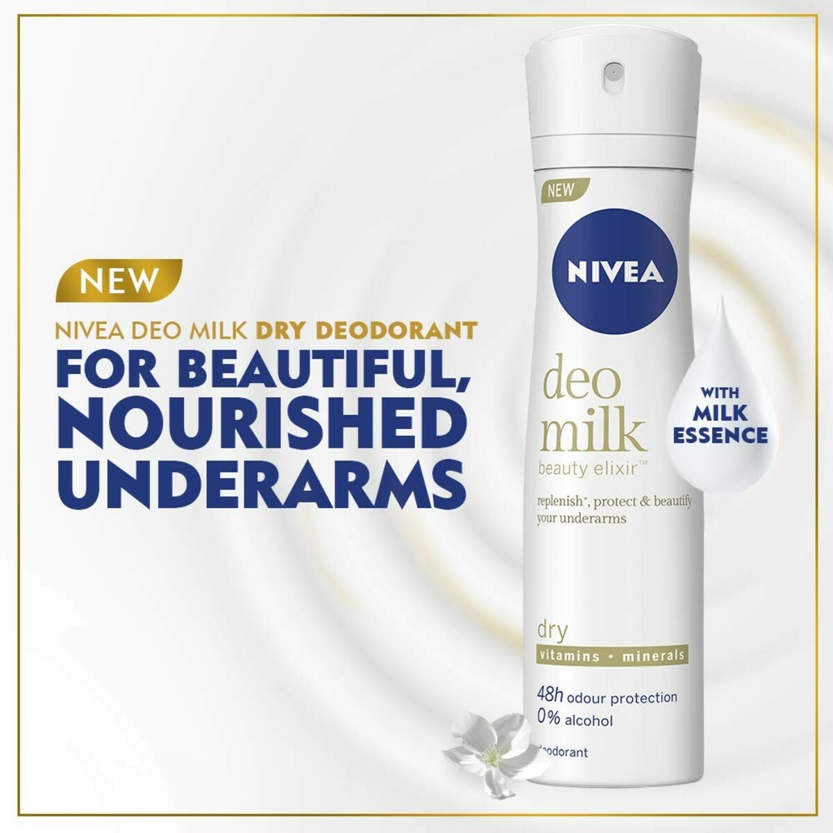 Nivea Women Deodorant Milk Dry 150ml