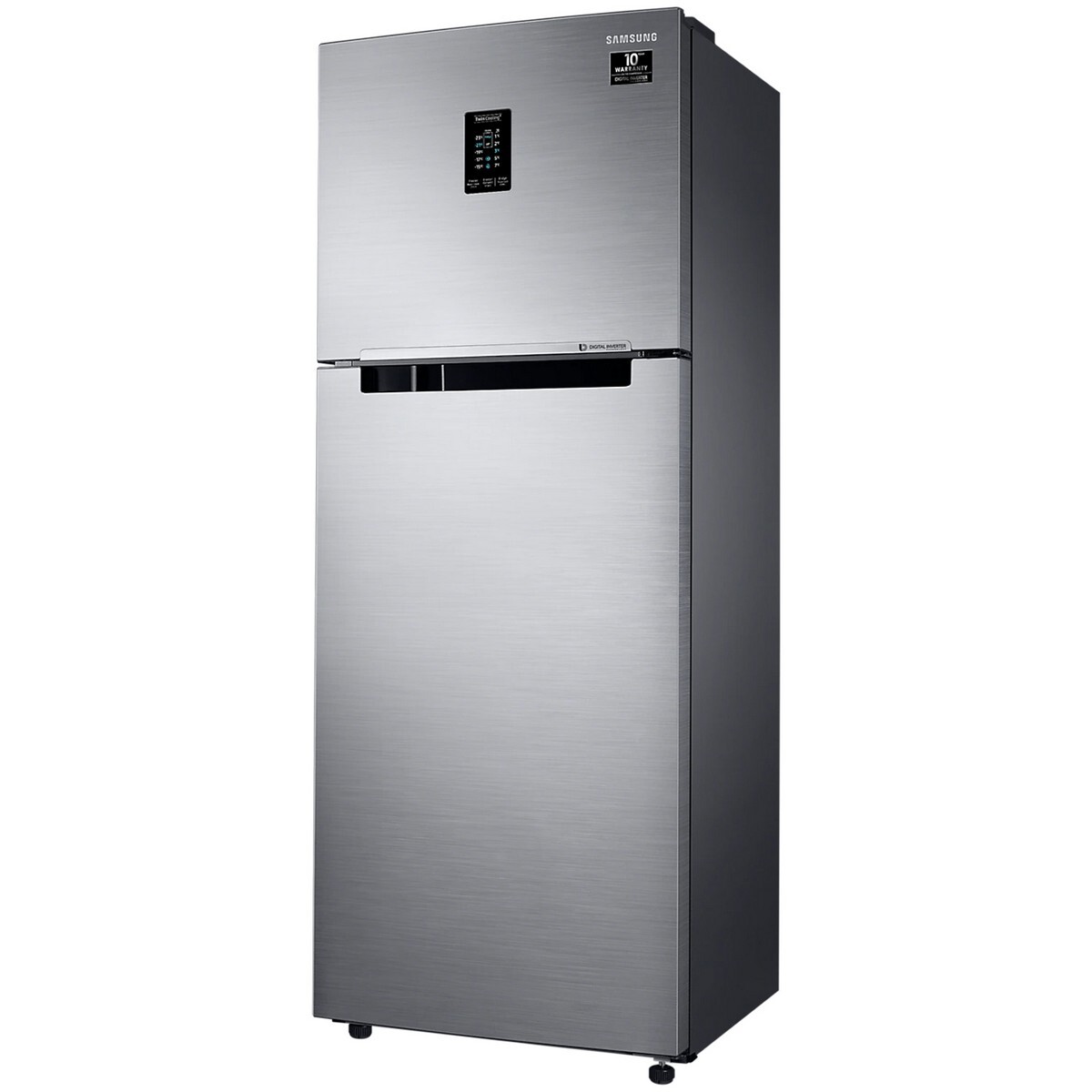 Samsung Twin Cooling Plus Double Door Refrigerator RT37T4533S9 345Ltr 3*