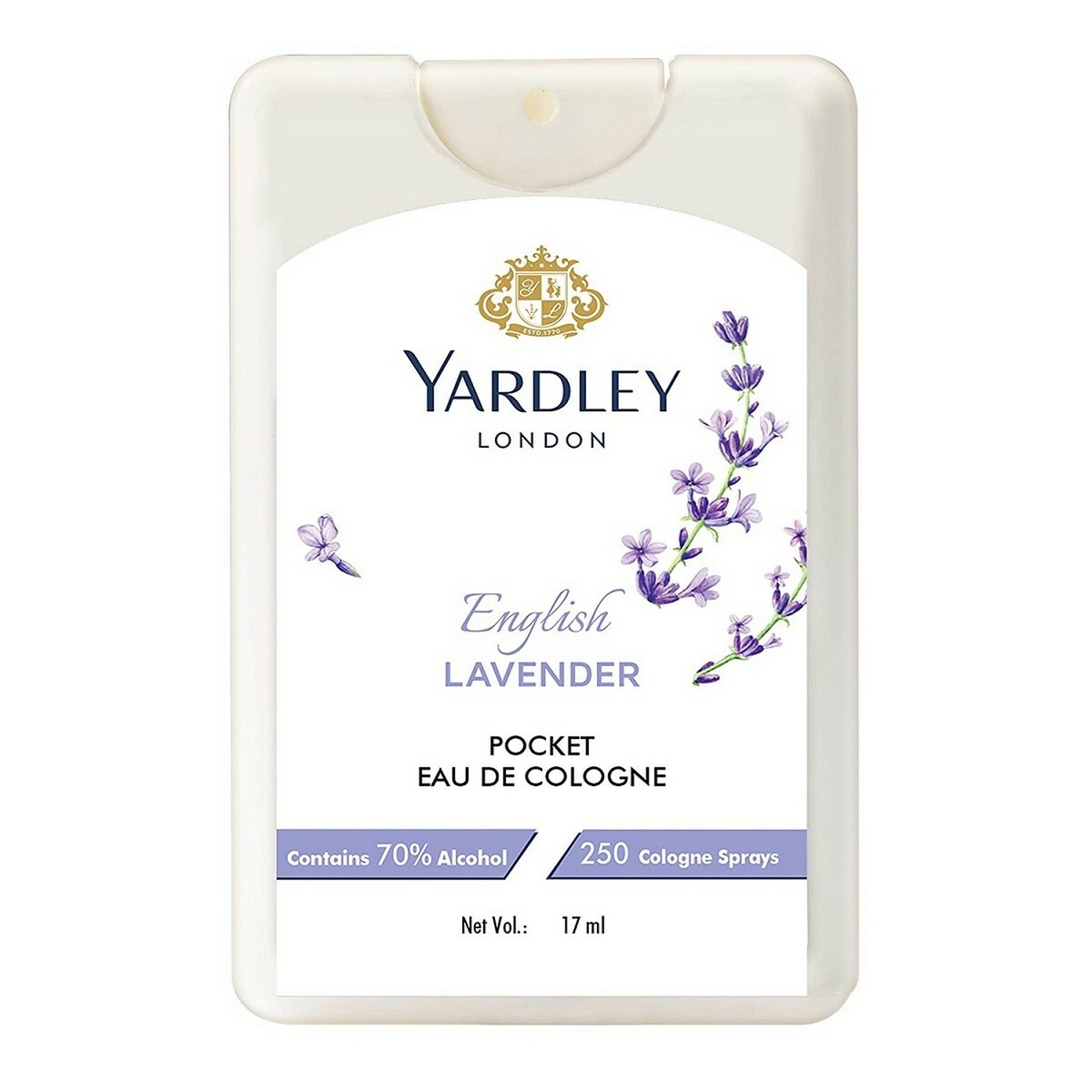 Yardley English Laveder Pocket Perfume Eau De Cologne 17ml