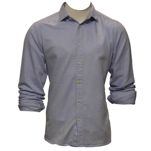 Springfield Mens Shirt 272531 Full Sleeve Blues