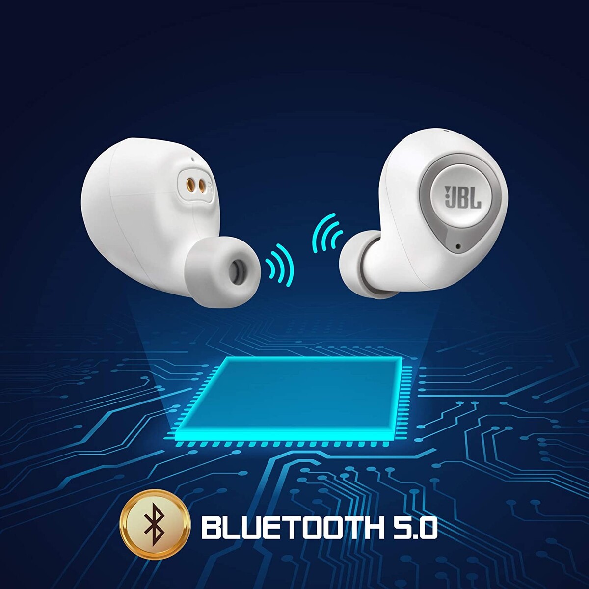 JBL T100TWS True Wireless in-Ear Headphone White