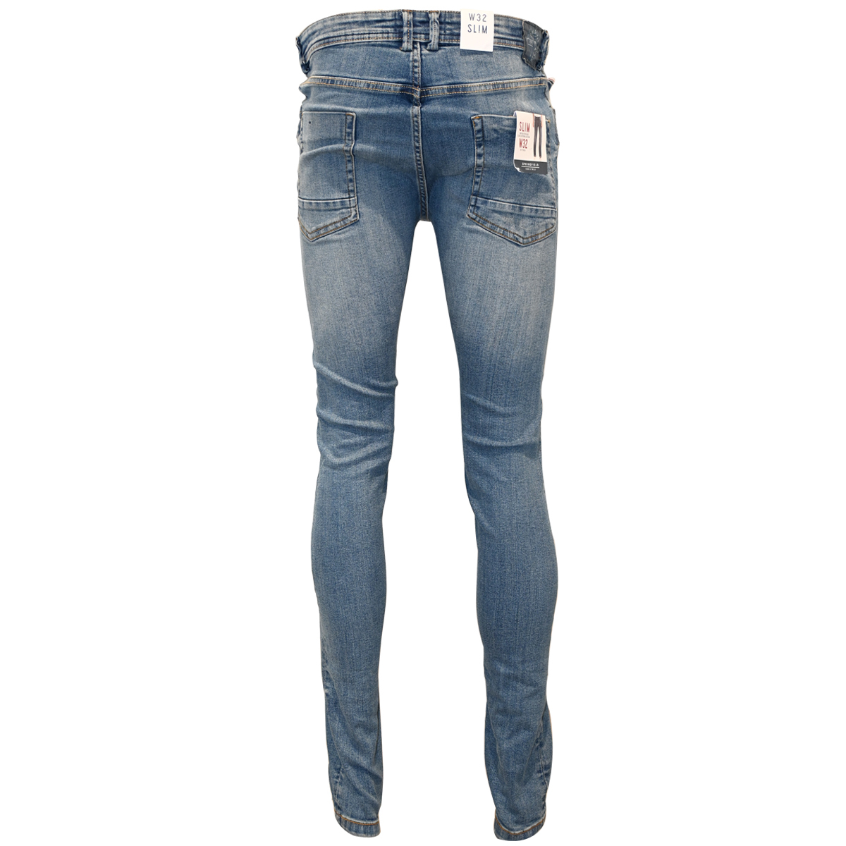 Buy Springfield Mens Trousers 1753886 Blues Online - Lulu Hypermarket India