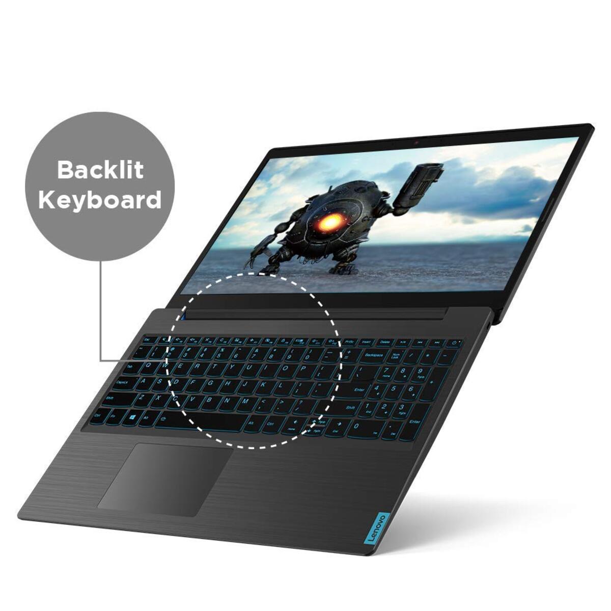 Lenovo Gaming Notebook L340 Core i5 9th Gen 15.6" Win10 + MS Office Black