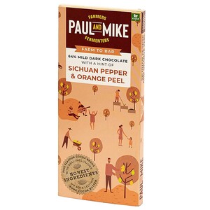 Paul & Mike 64%Sichuan Pepper Chocolate 68g