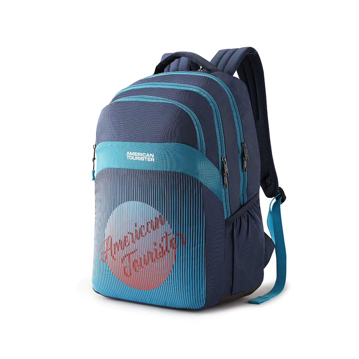 American Tourister Back Pack Crone 04 Blue