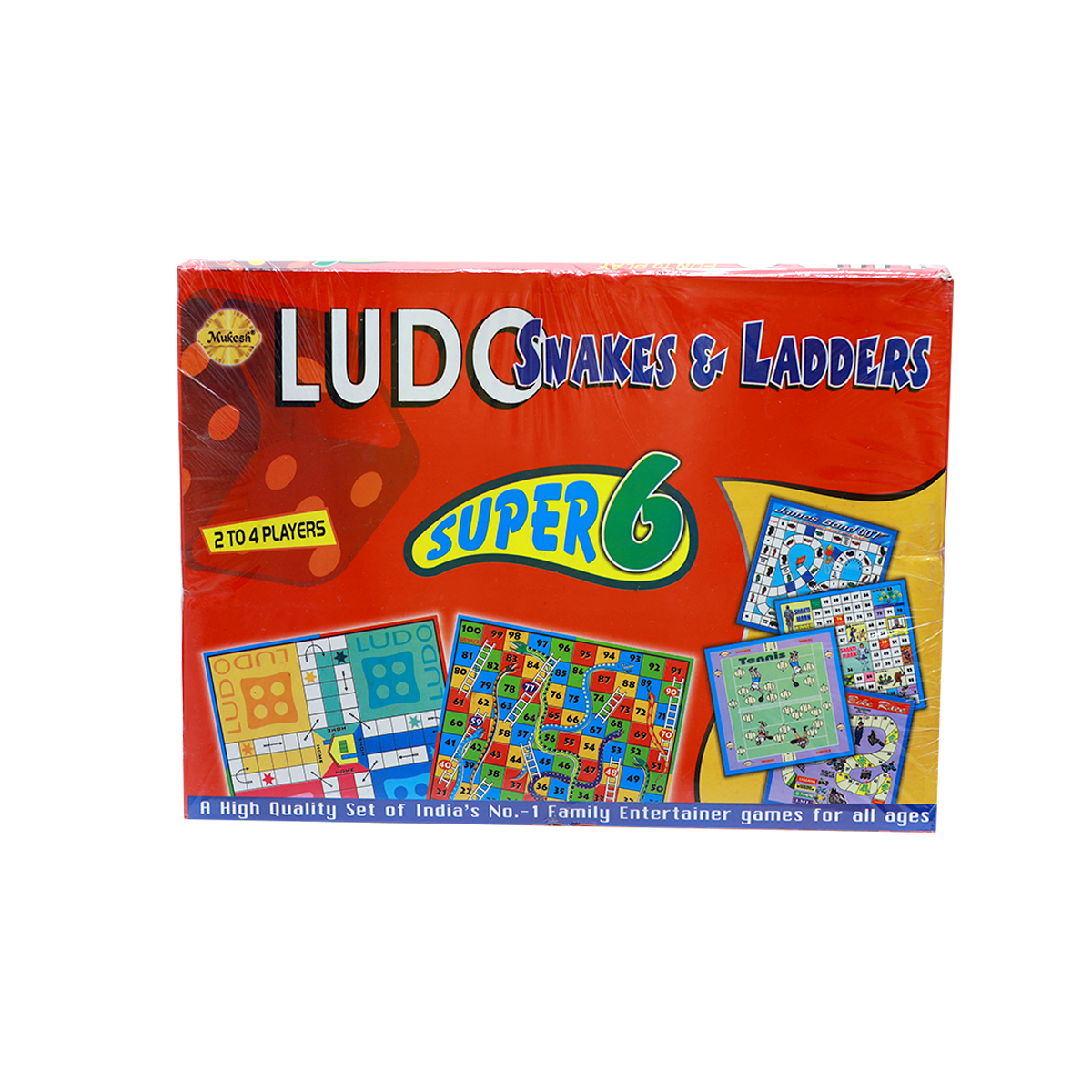 Modern Ludo Game Set Super 6