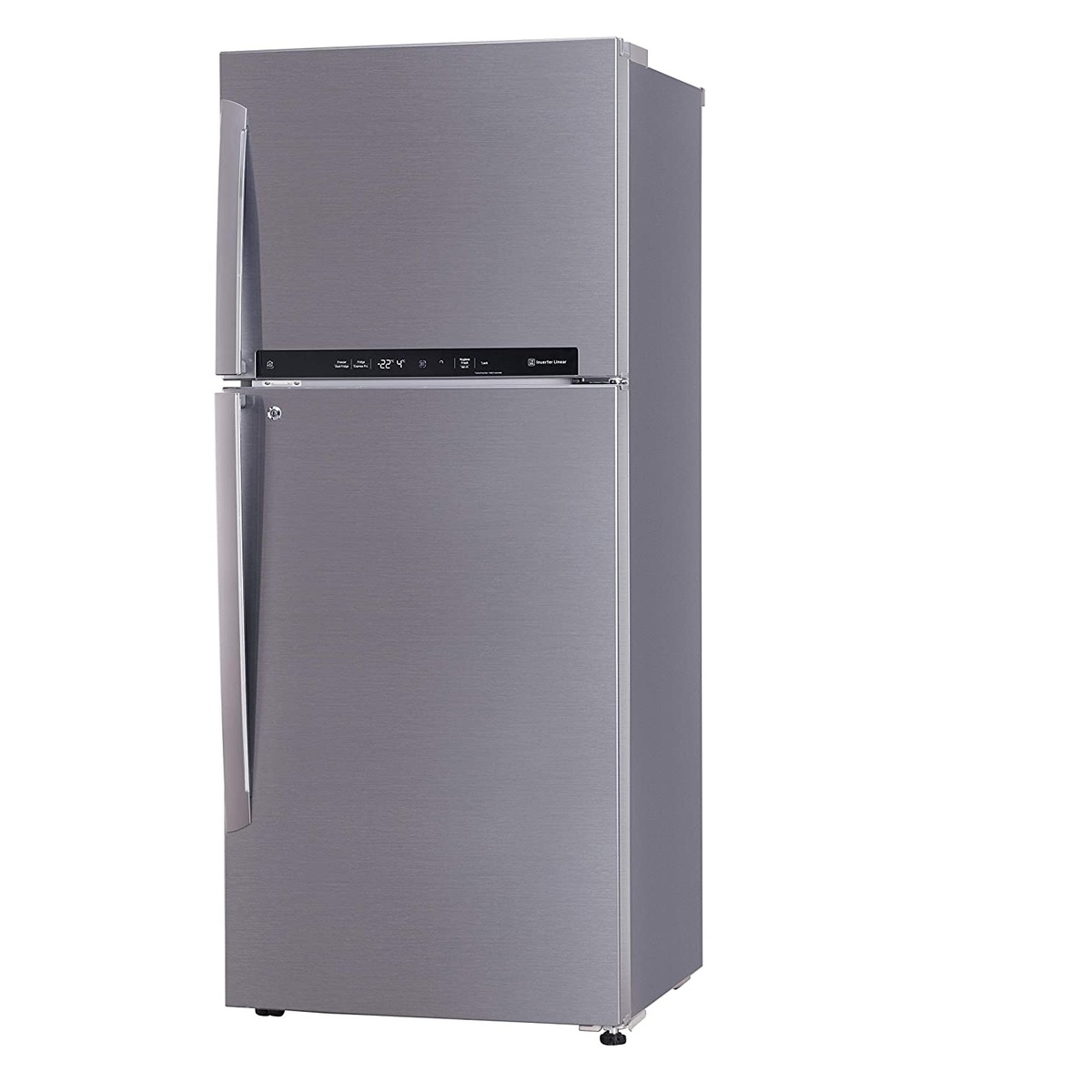 LG Double Door Refrigerator GL-T432FPZ3 Shiny Steel 437Ltr