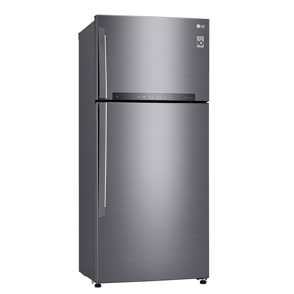 LG Refrigerator GN-H602HLHQ Shiny Steel 511Ltr