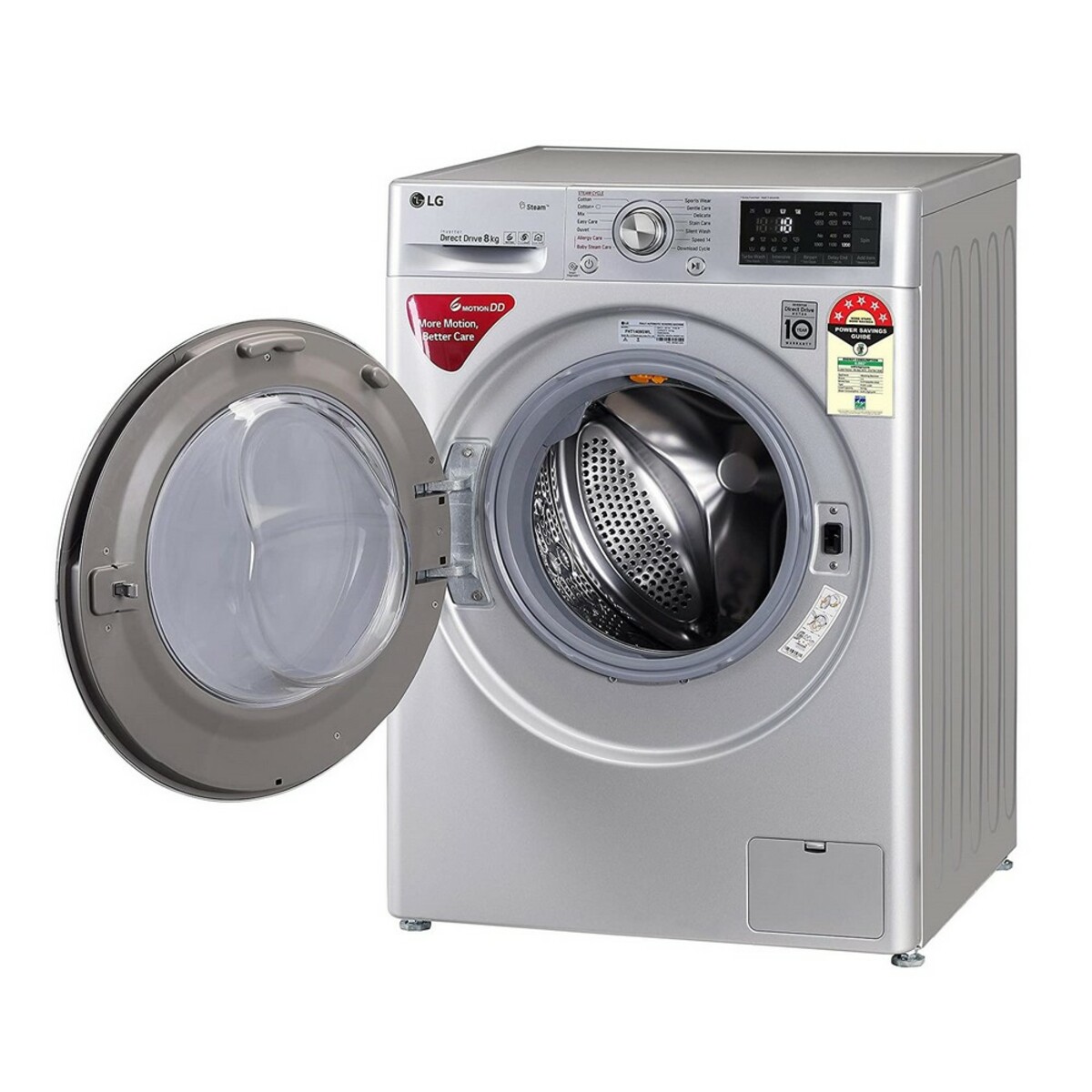LG Fully Automatic Washing Machine FHT1408ZWL 8 Kg 5*
