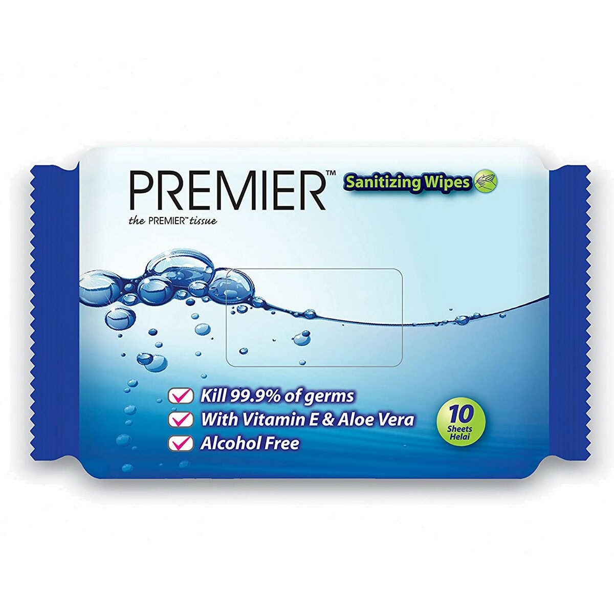 Premier All Surface Sanitizing Wipes 10s
