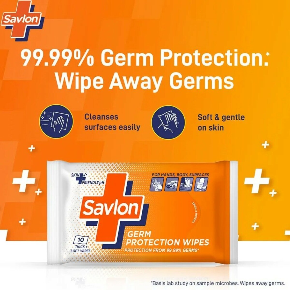 Savlon  Wet Wipes Germ Protection  10's