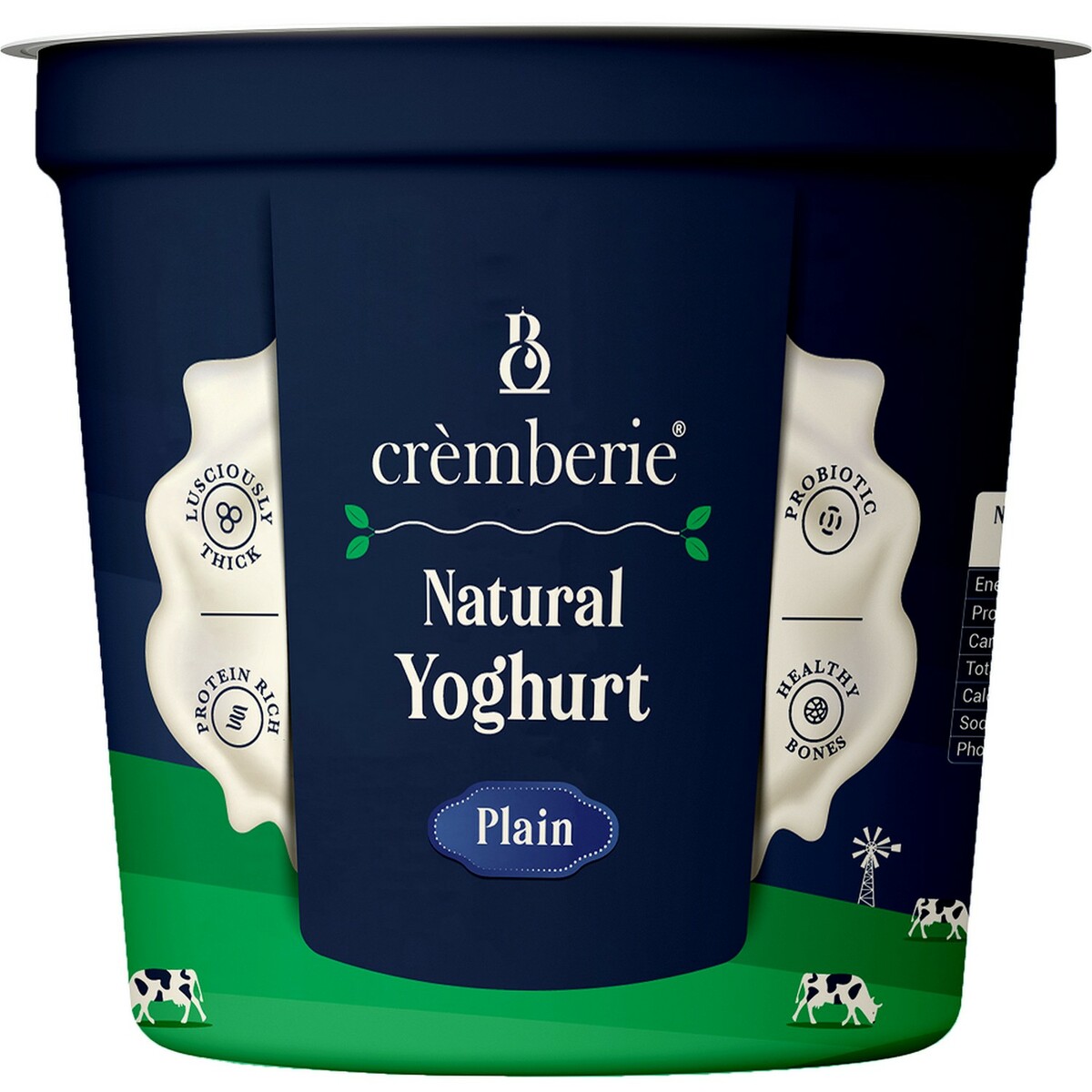 Cremberie Natural Plain Yoghurt 400g