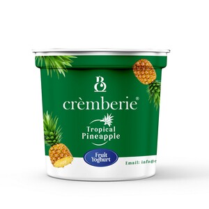 Cremberie Flavoured Yoghurt Pineapple 90g