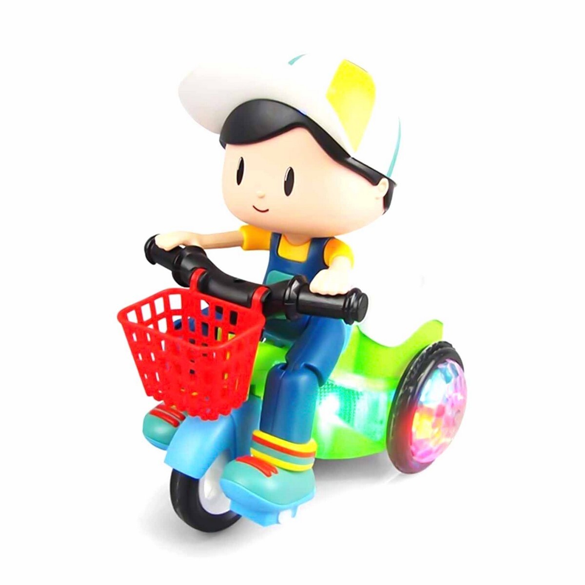 Merry K Battery Operated Stunt Tricycle-3023