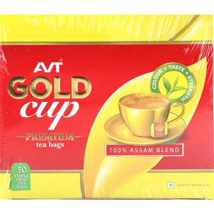 AVT Gold Cup Sugar Free Tea Bag 50's