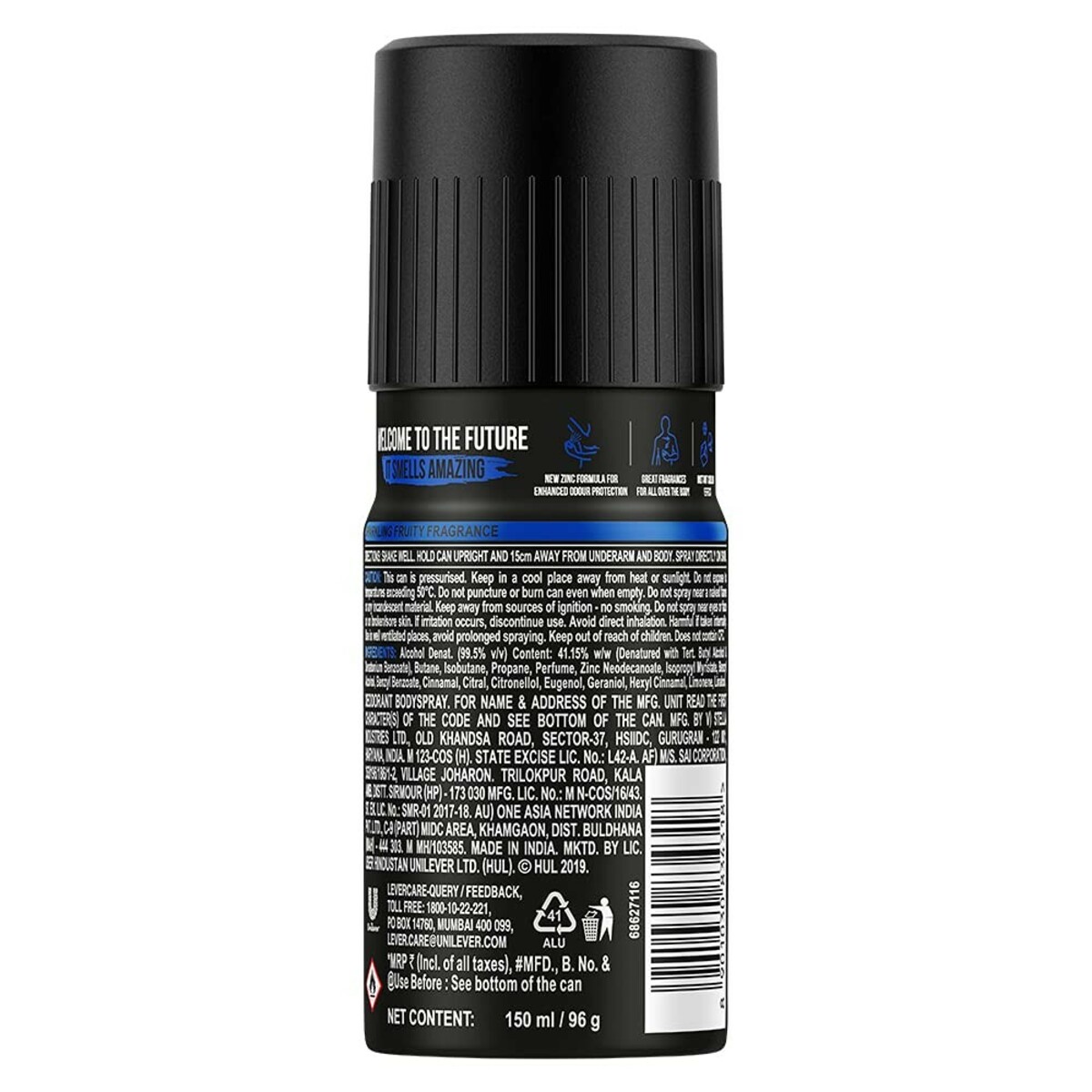 Axe Men Deodorant Midnight 150ml 1+1