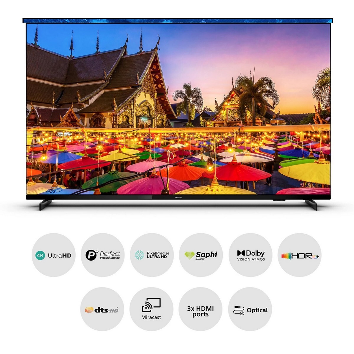 Philips 4K Ultra HD LED Smart TV 58PUT7605 58"
