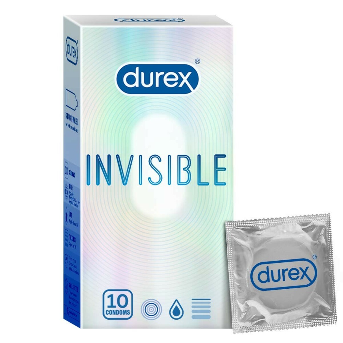 Durex Condoms Invisible 10's