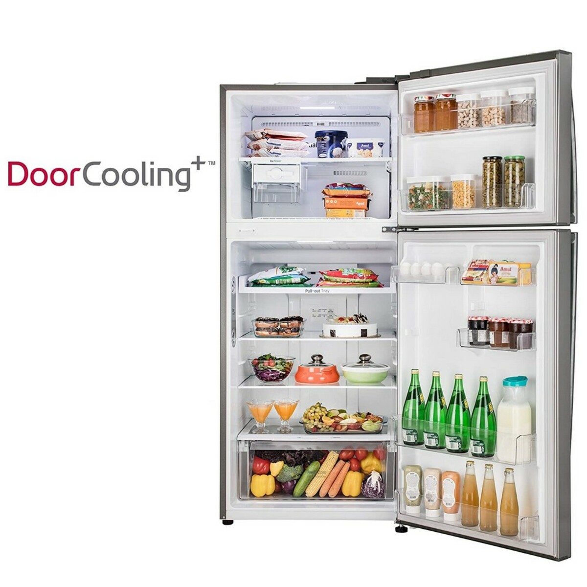 LG Double Door Refrigerator FF GL-T432APZY 437L