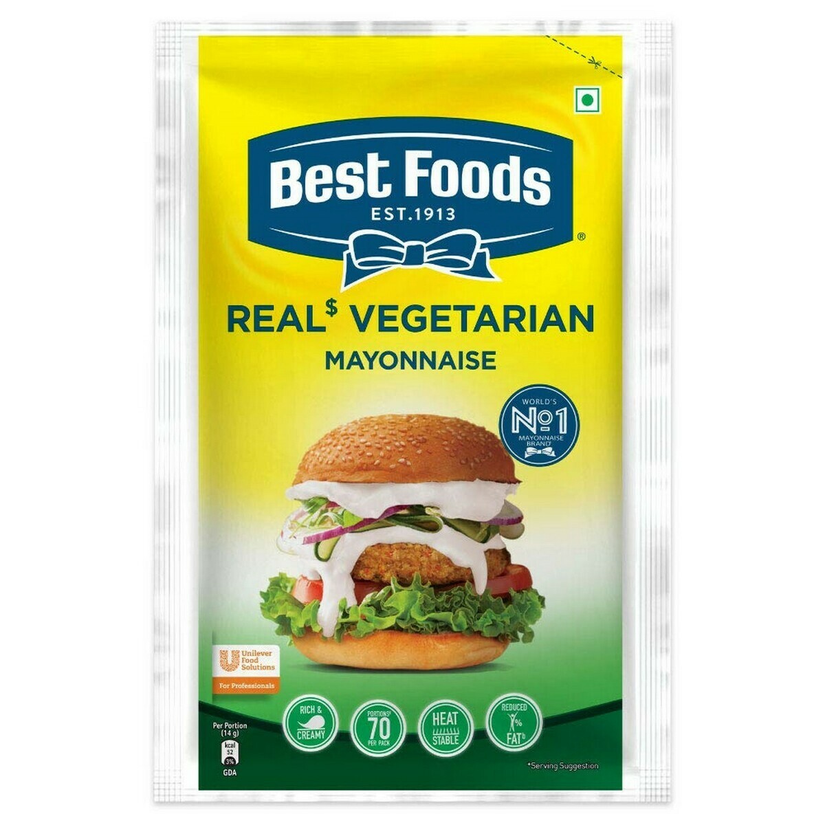 Best Foods Veg Mayonnaise Bag 1kg
