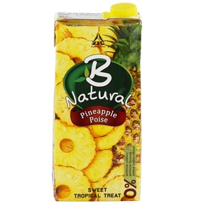 B Natural Pineapple Juice 1Litre