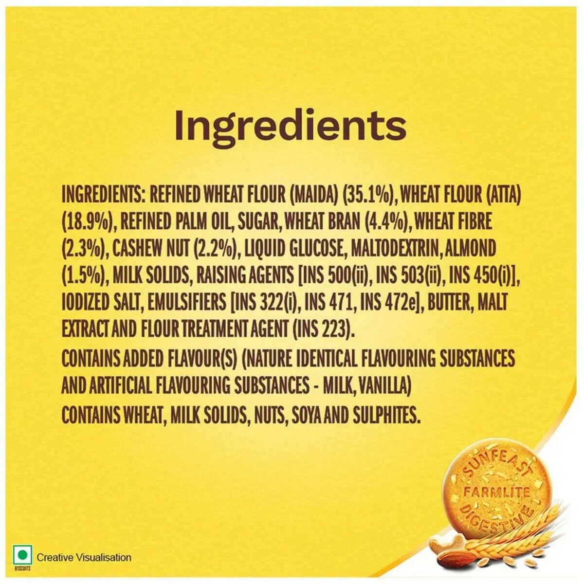 Sunfeast Farmlite Nuts Digestive 250g