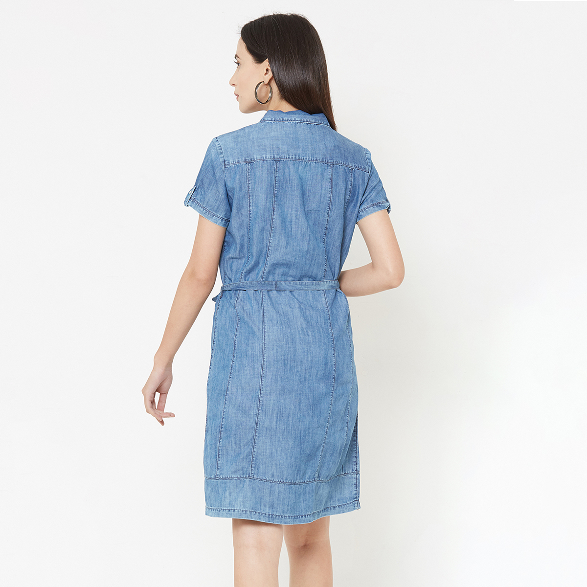 Kraus Jeans Denim Dress For Women Blue