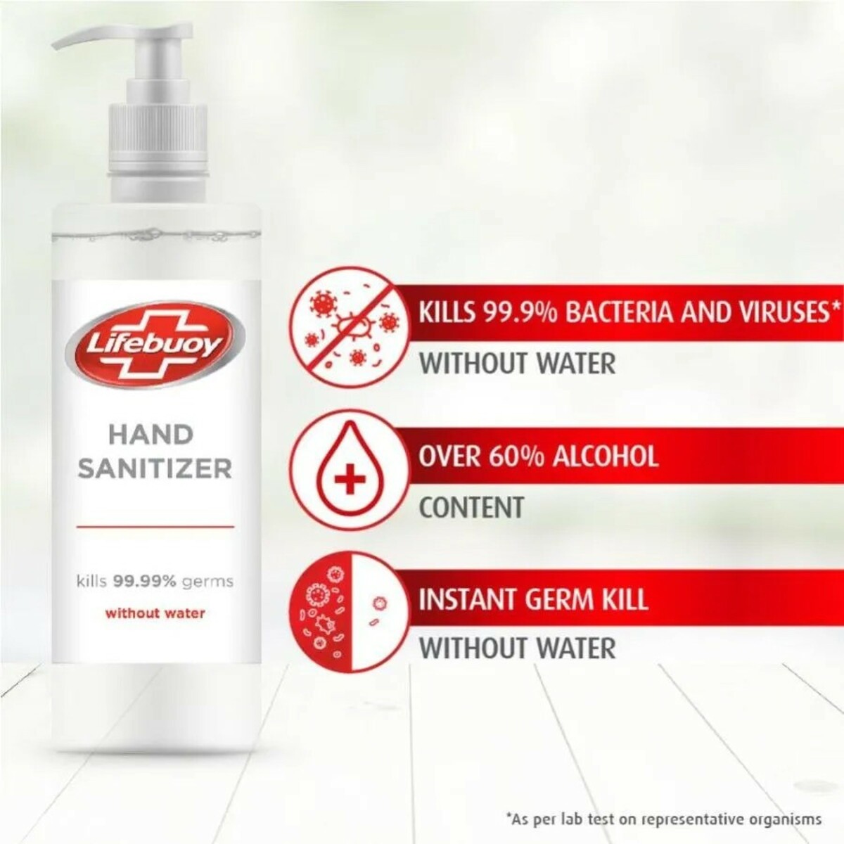 Lifebuoy  Hand Sanitizer Total10 50ml