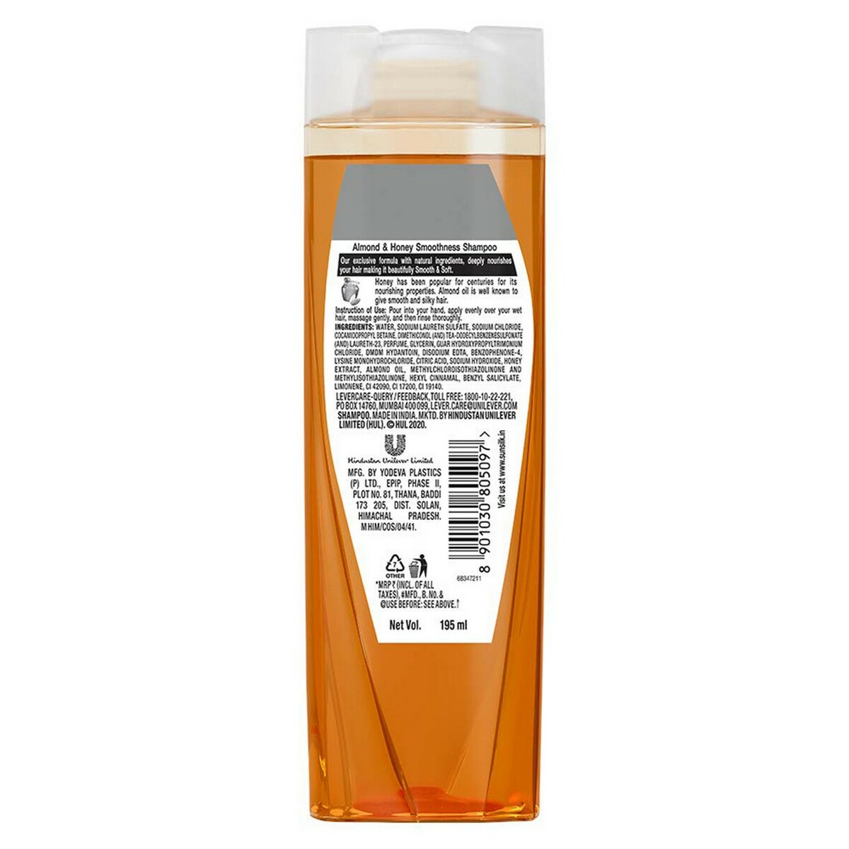 Sunsilk Almond & Honey Shampoo 195 ml